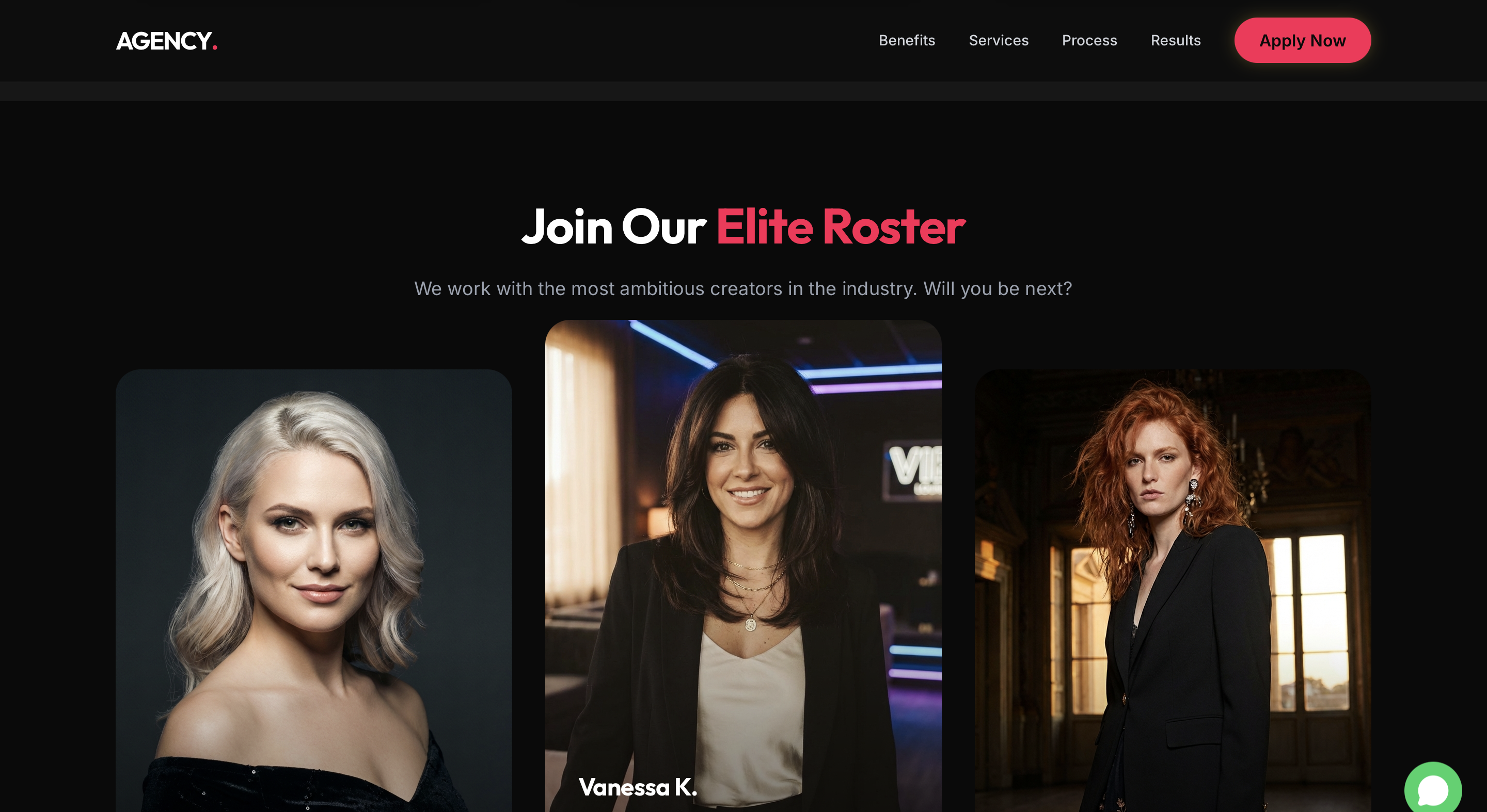 OnlyFans Agency Landing