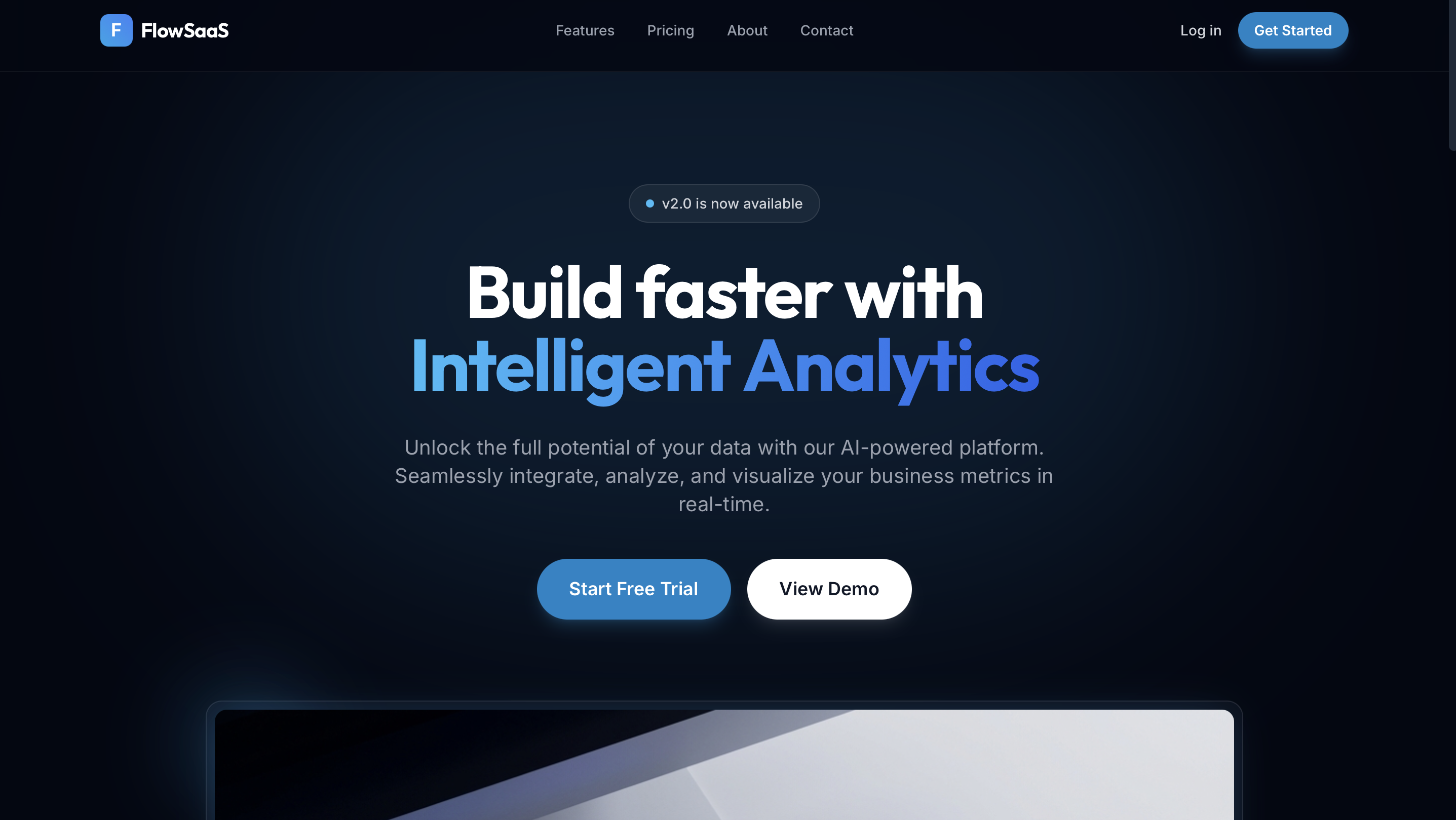 FlowSaaS - Analytics Platform