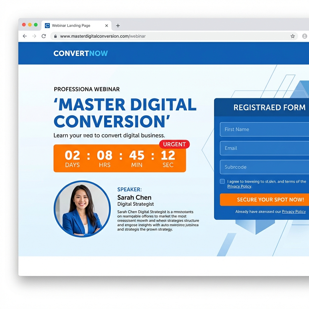 Webinar Funnel Landing